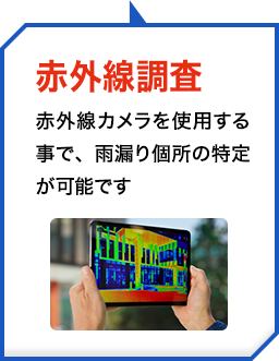 赤外線調査